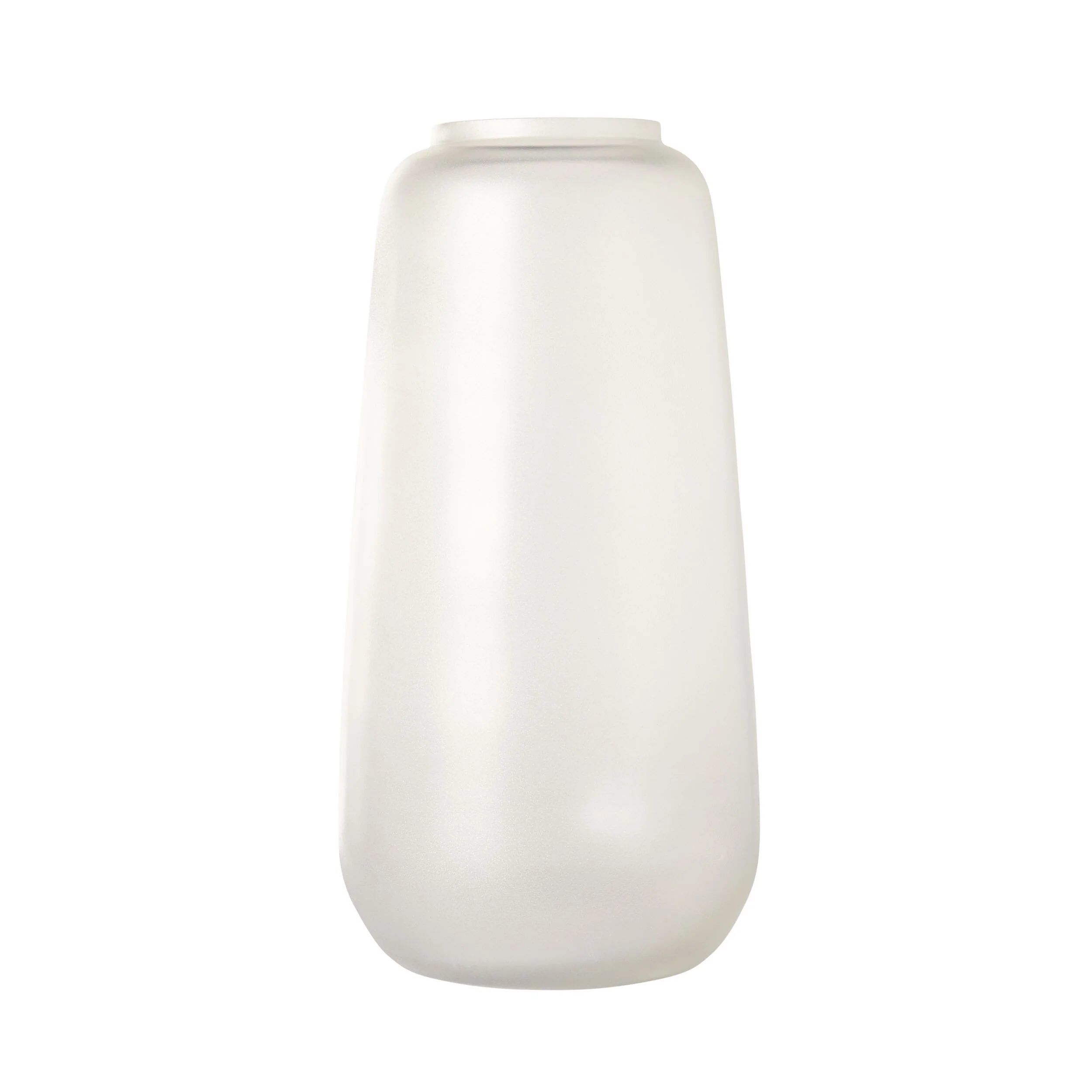 Tundra Frosted Vase 12x12x25cm