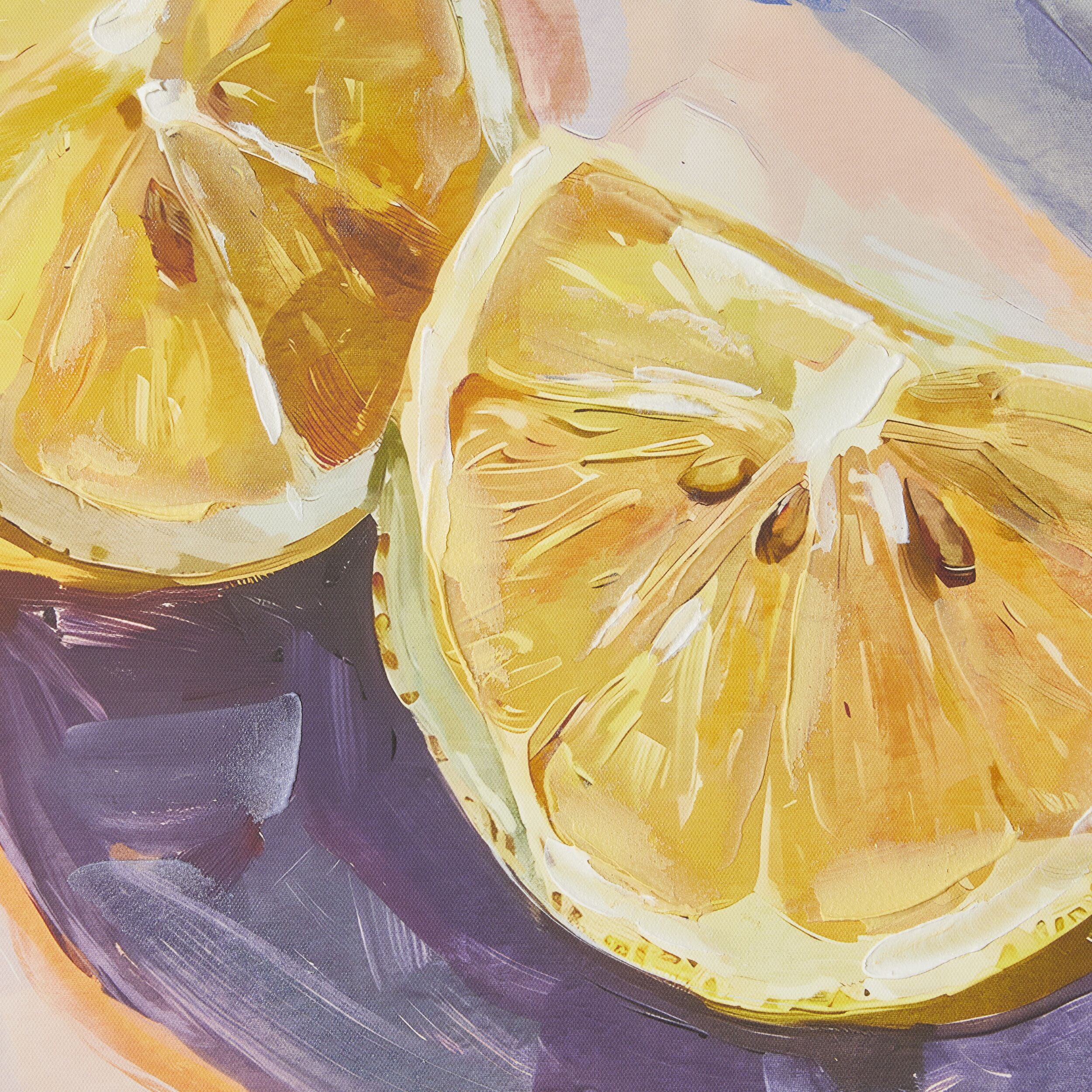 2953-lemon-wedges-framed-canvas-print-62-5x62-5cm-2.jpg Lemon Wedges Framed Canvas Print 62.5x62.5cm