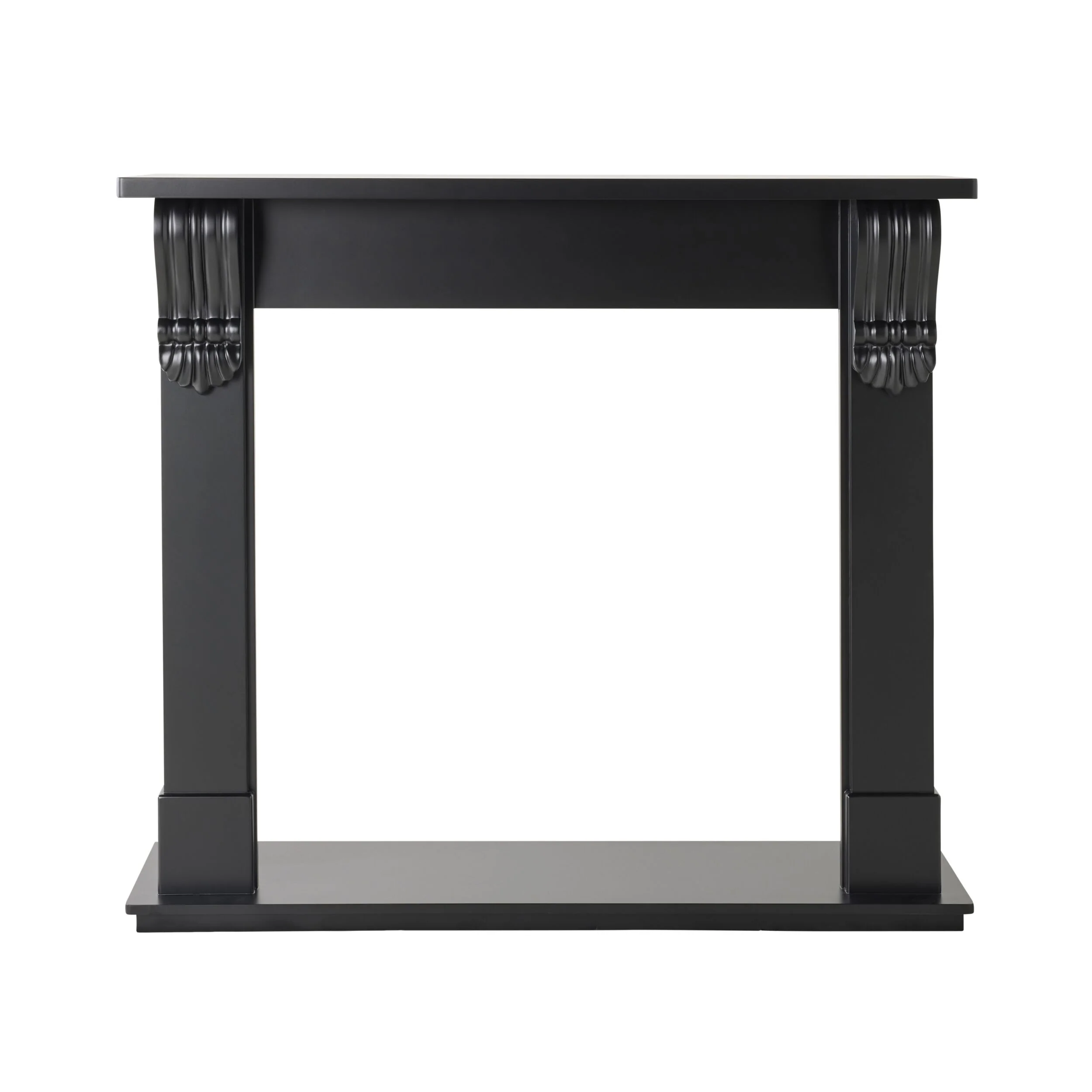 Belford Freestanding Mantel Black 126cm