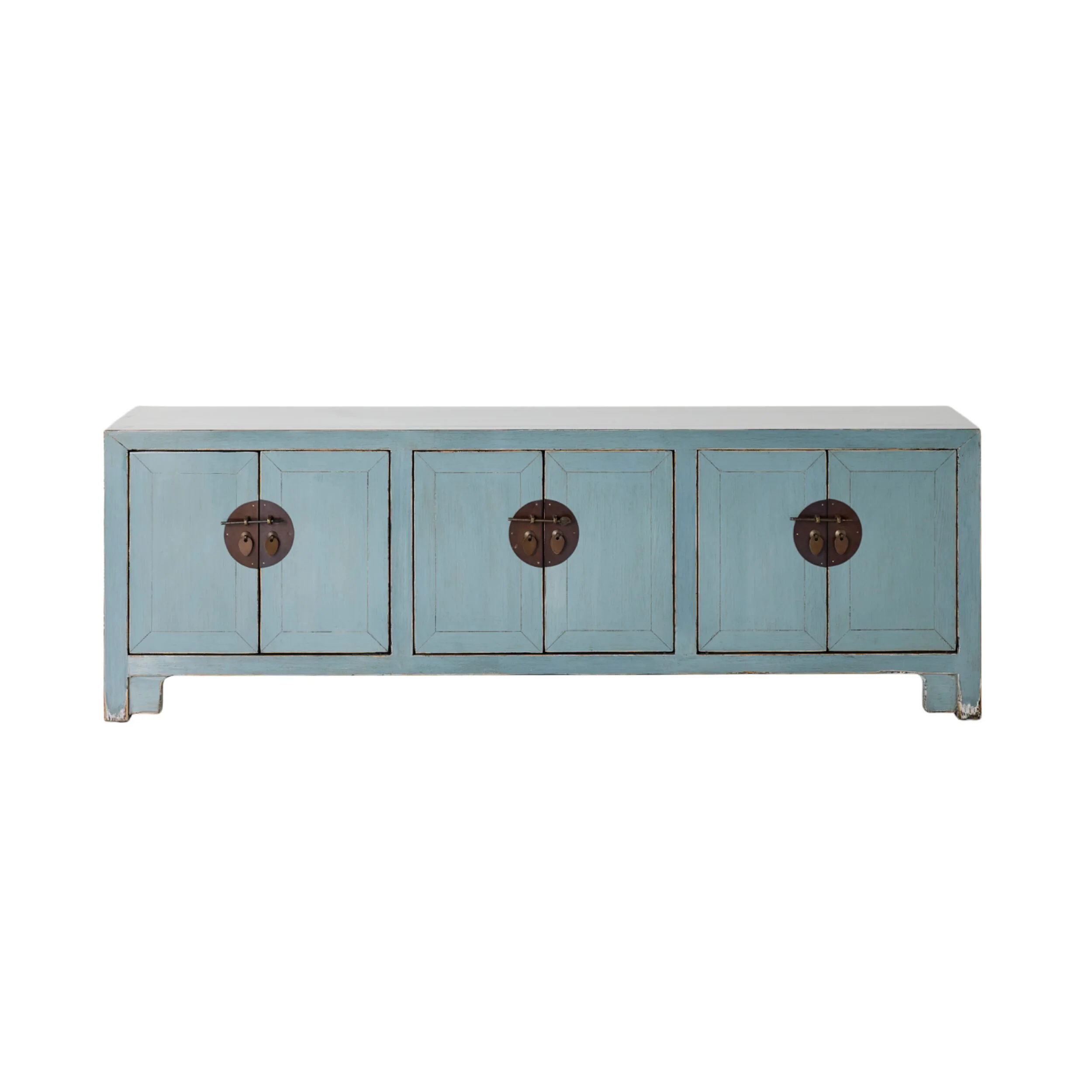 Sansha 6 Door TV Unit Dove Grey