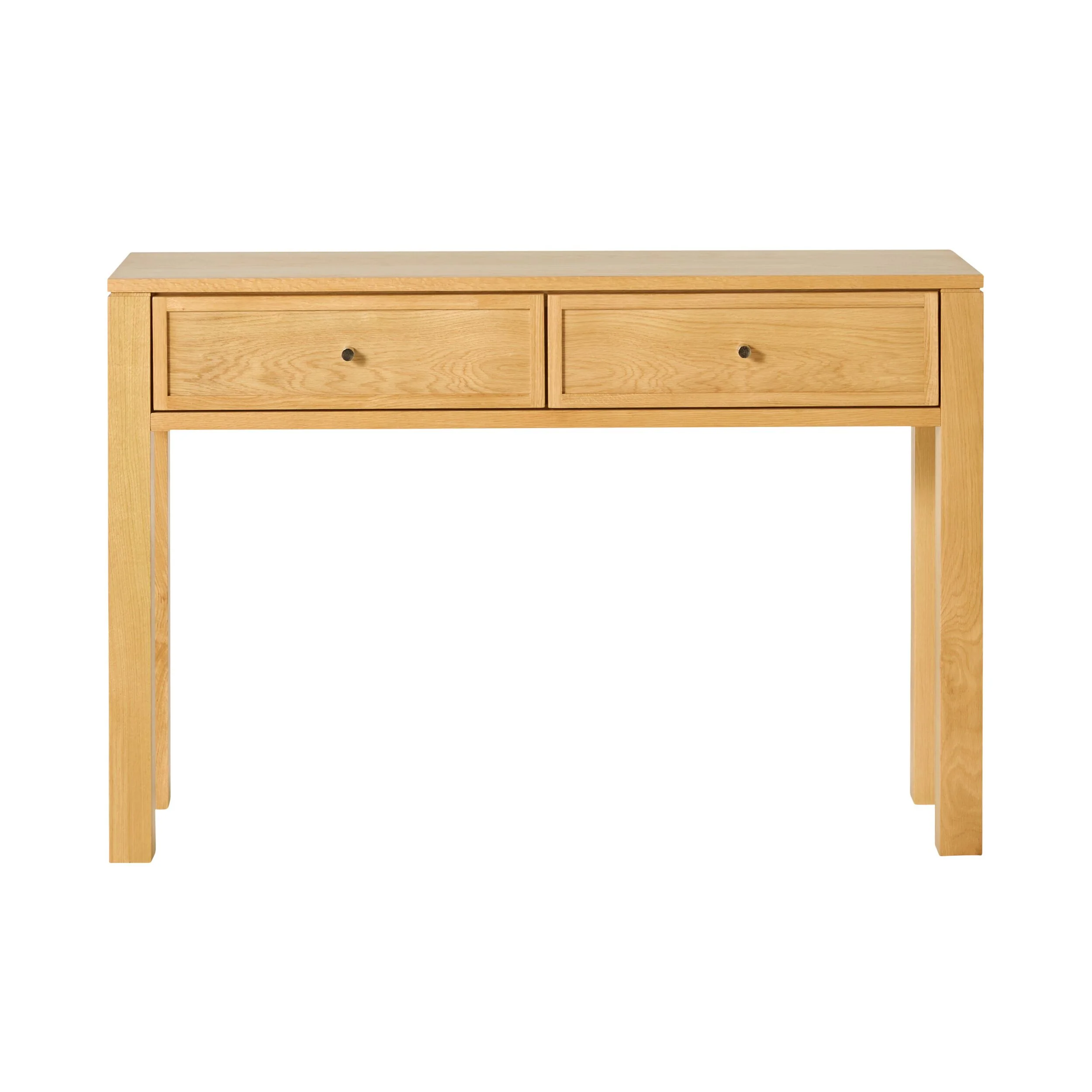 Avalon 2 Drawer Console Light Oak