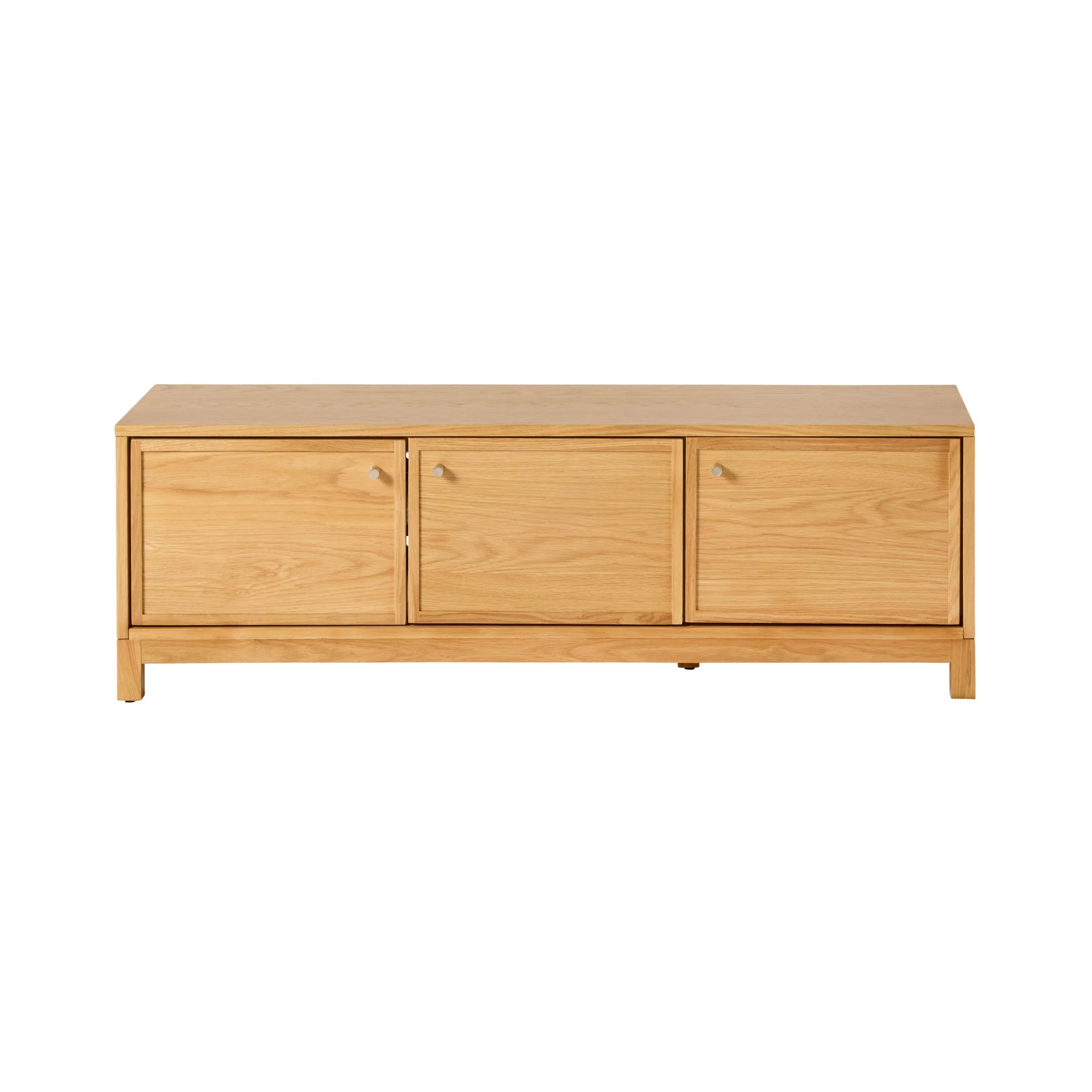 Avalon 3 Door Entertainment Unit Light Oak