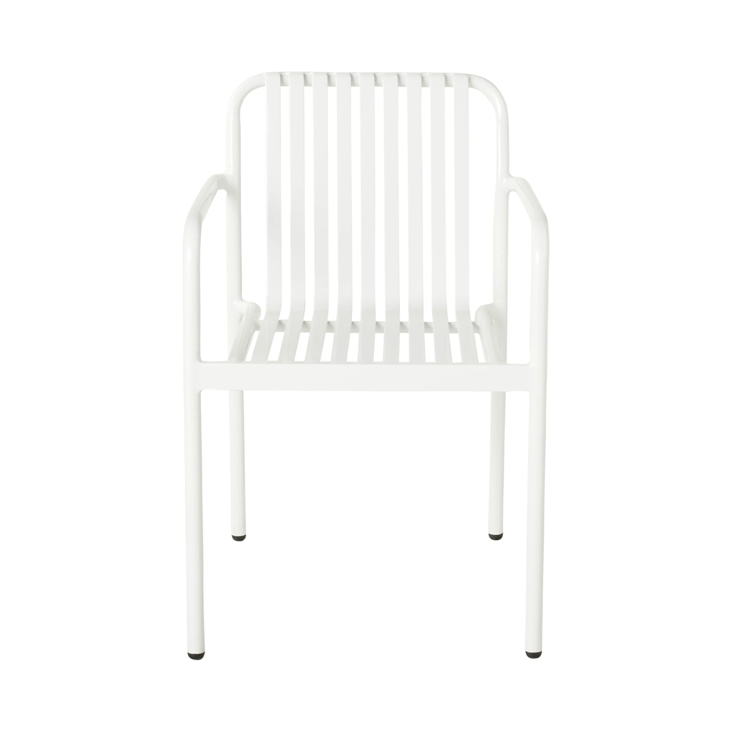 Kasper Aluminium Dining Chair White