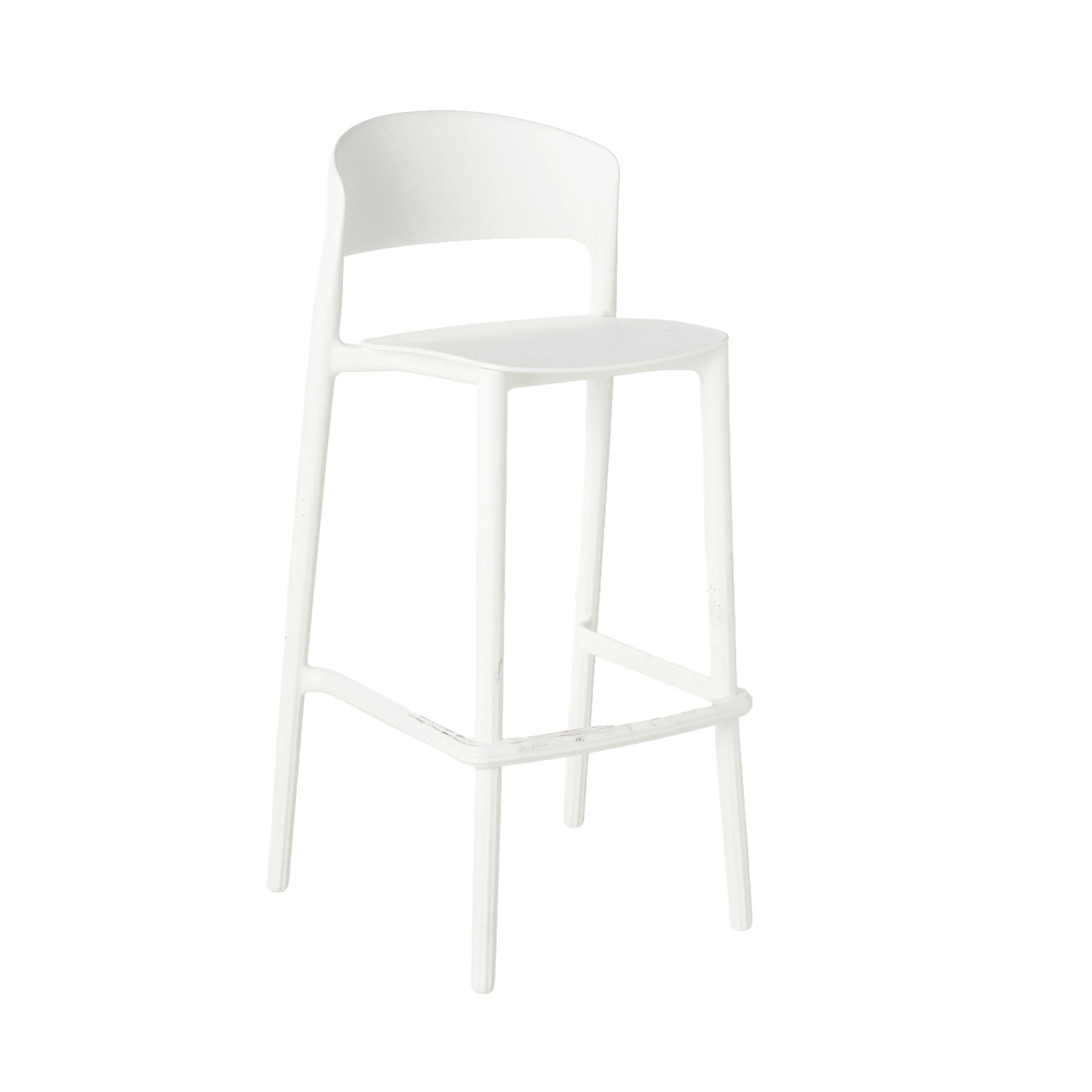 Poppy Bar Stool White