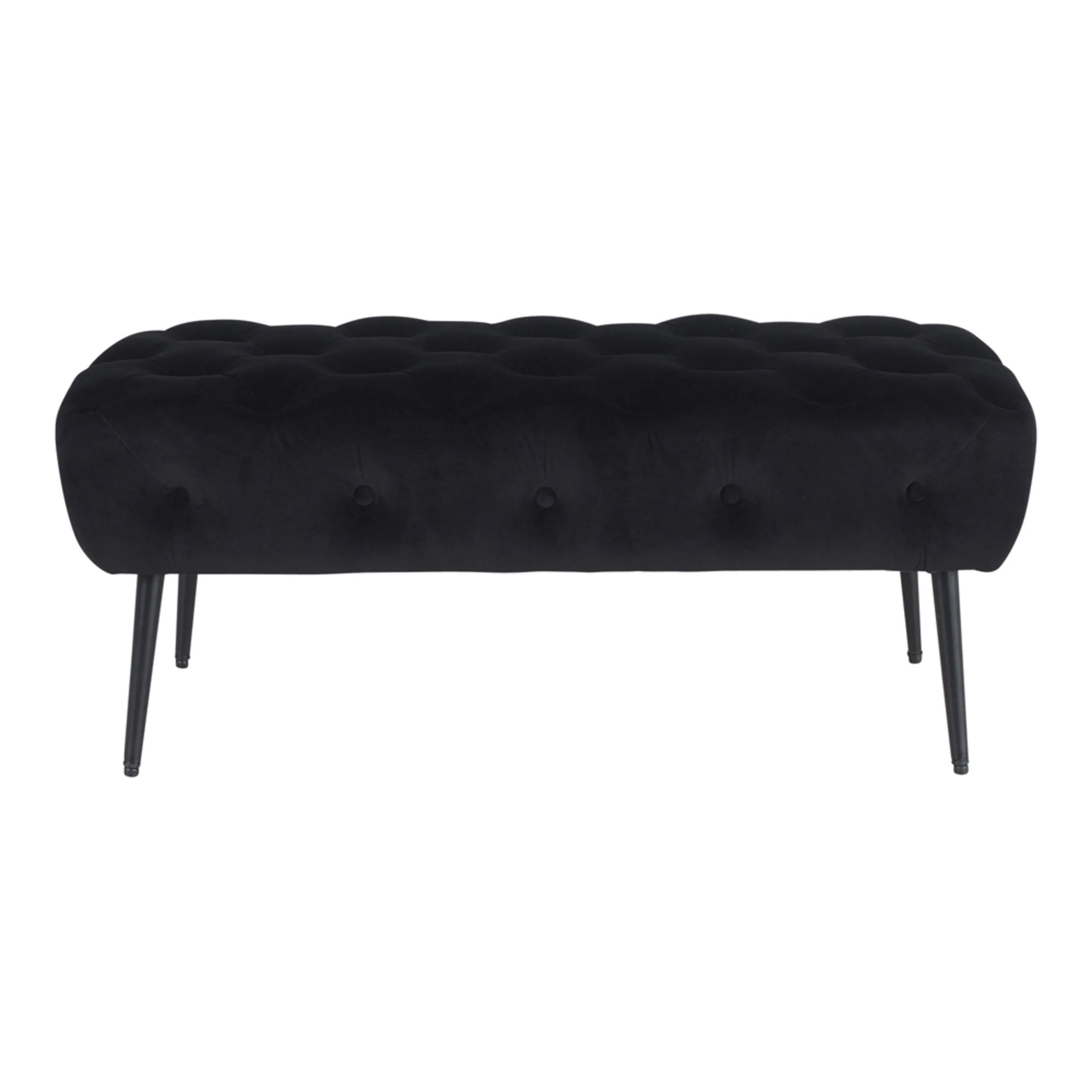 Maree Rectangle Bench Black