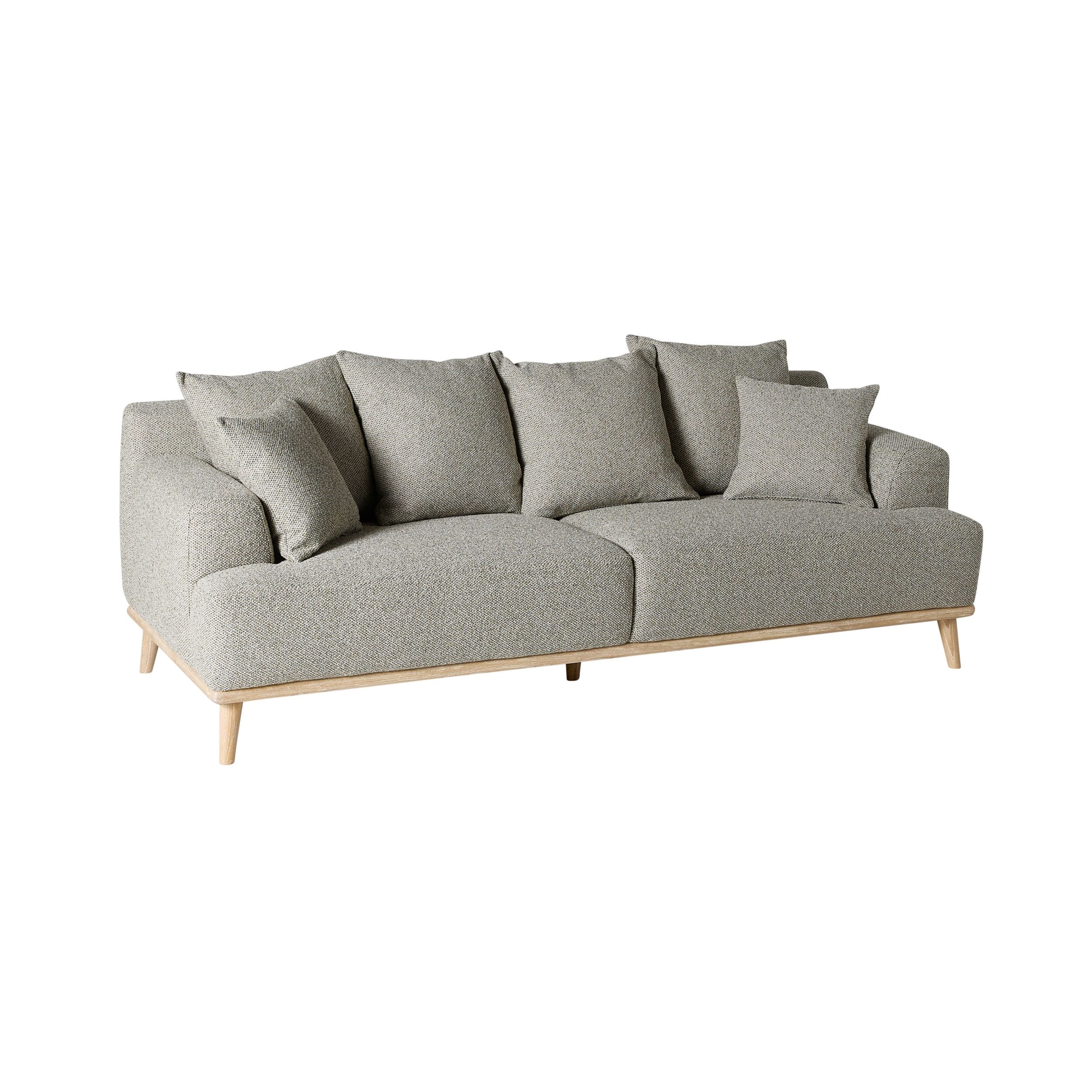 James 3 Seater Sofa Fossil