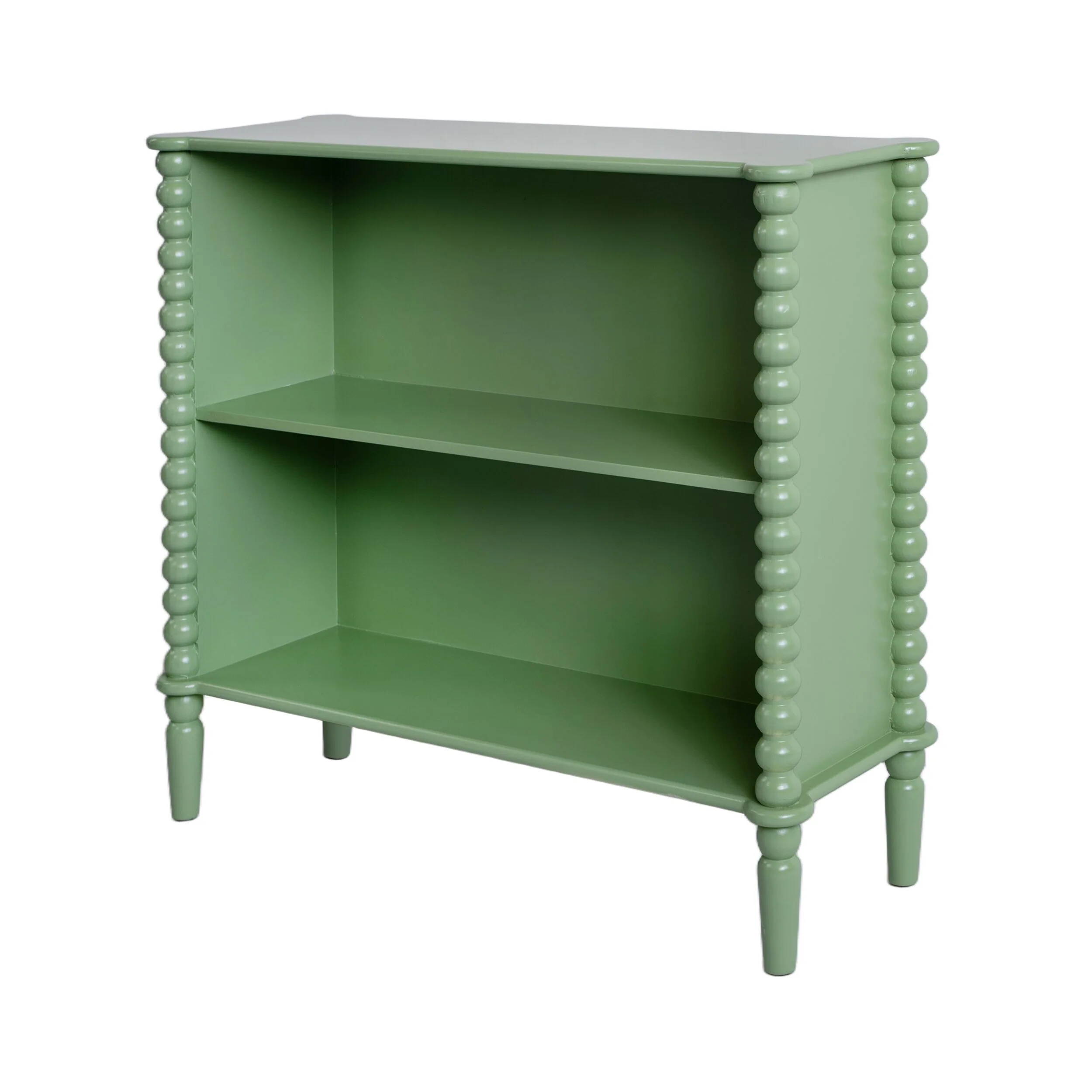Maisie Small Bookcase Green 90x80 cm