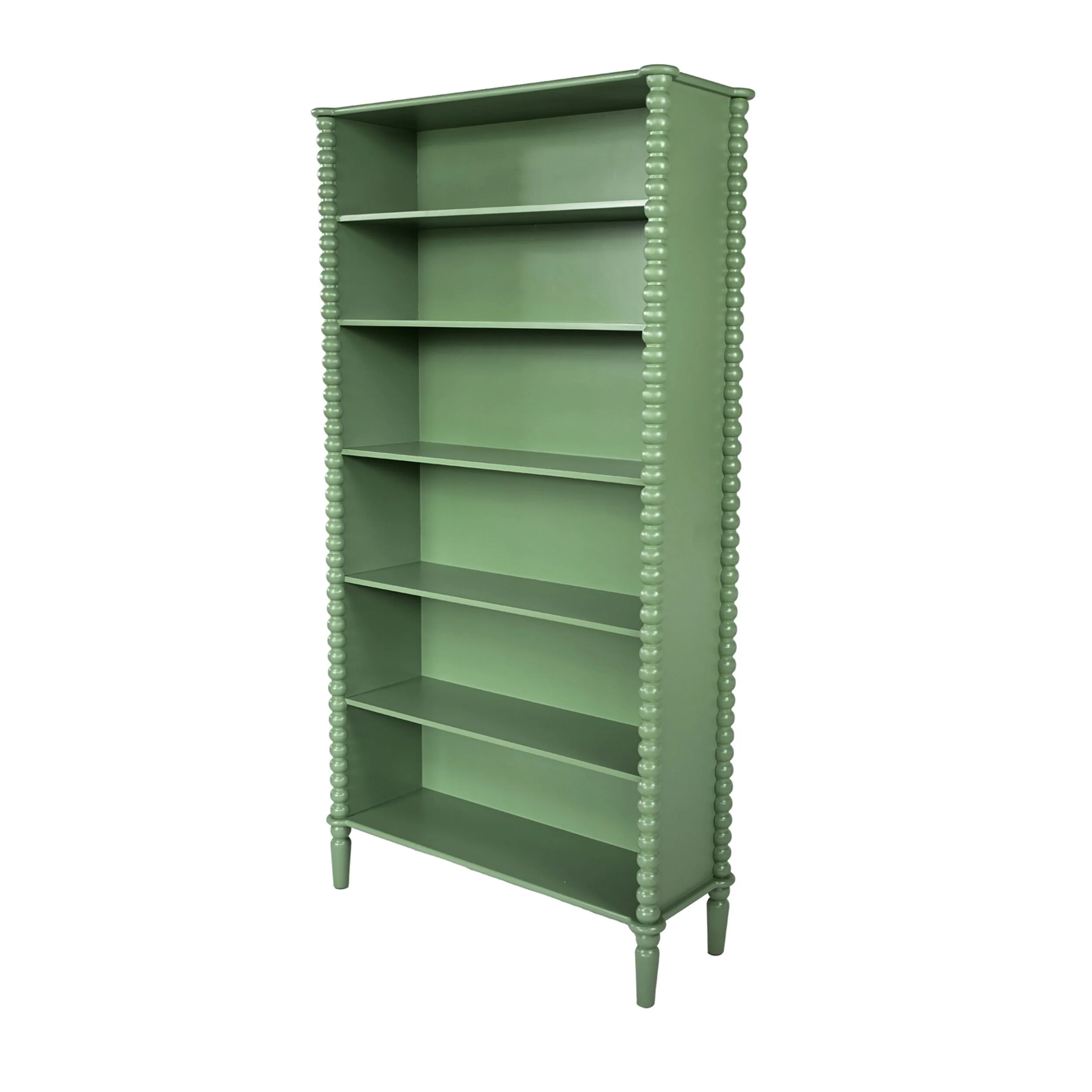 Maisie Tall Bookcase Green 90x32x170cm