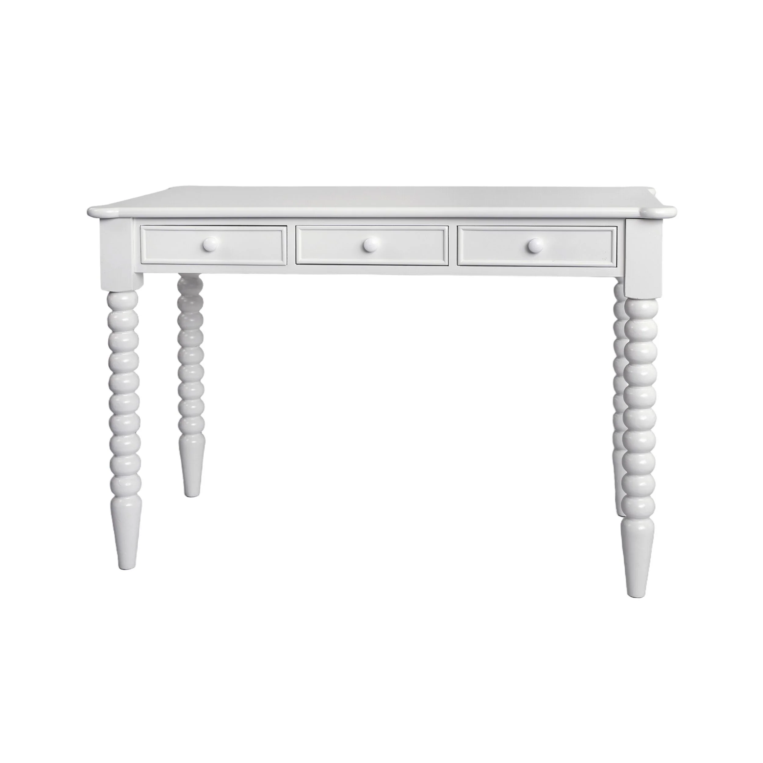 Maisie 3 Drawer Desk White