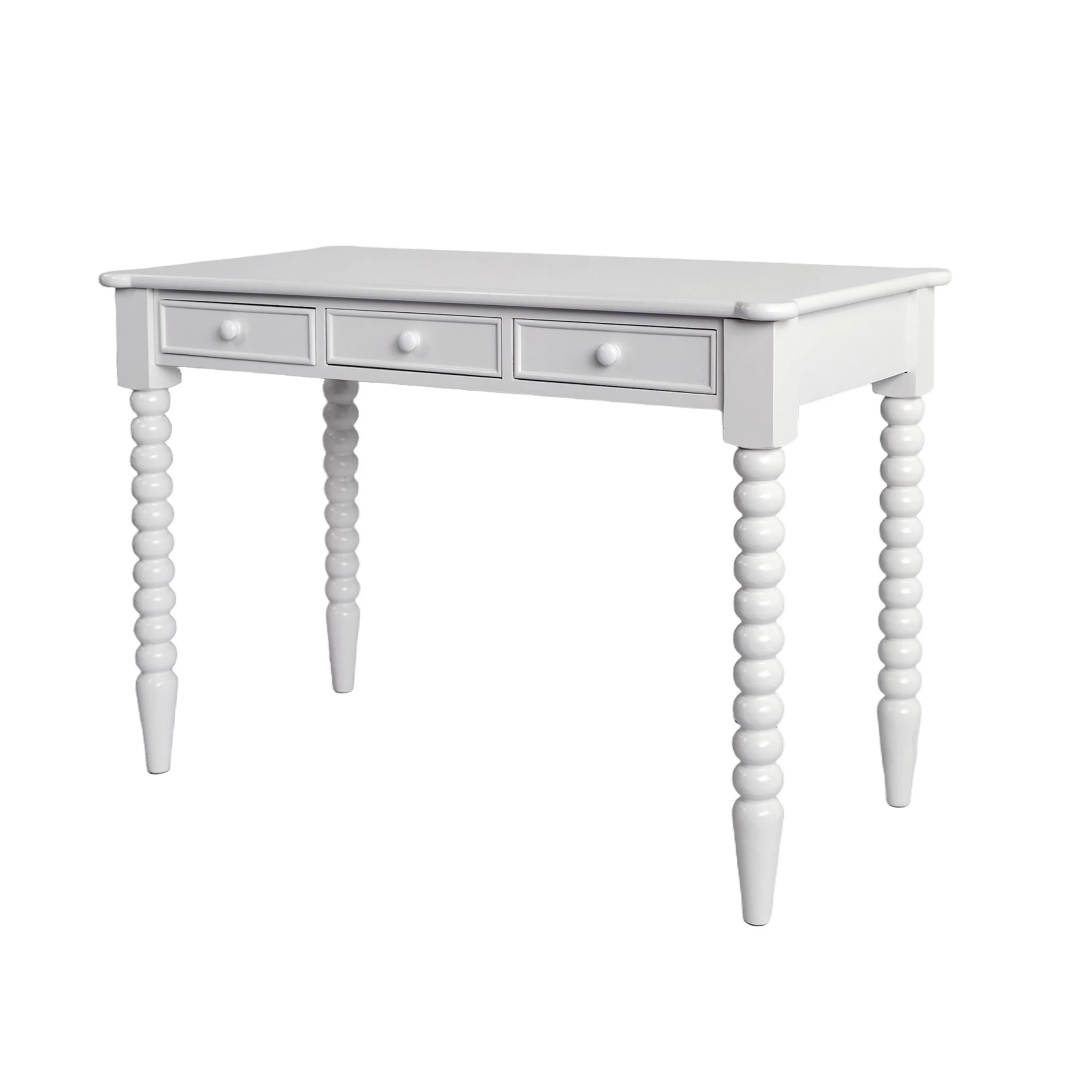 Maisie 3 Drawer Desk White