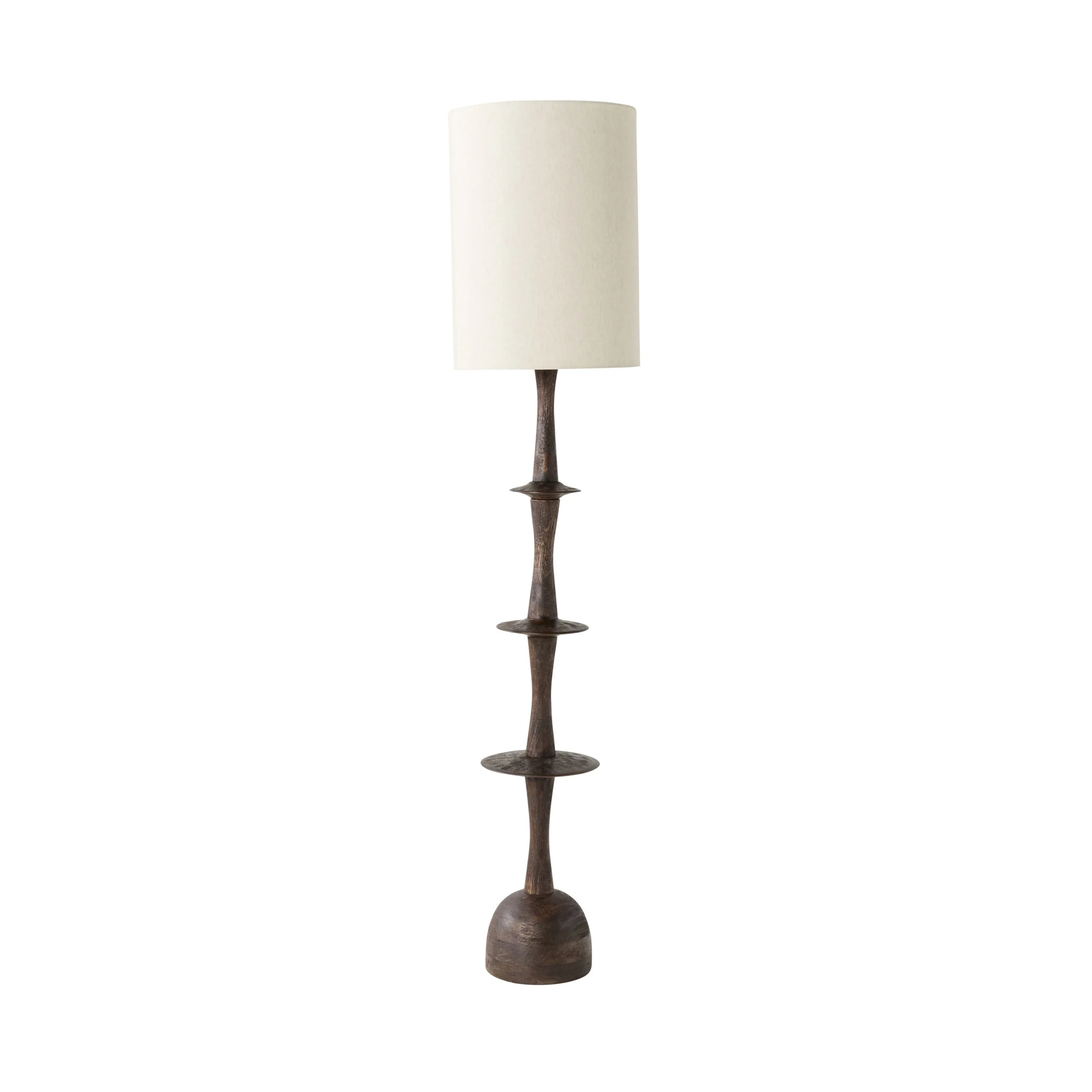 Lazuri Wooden Floor Lamp 185cm