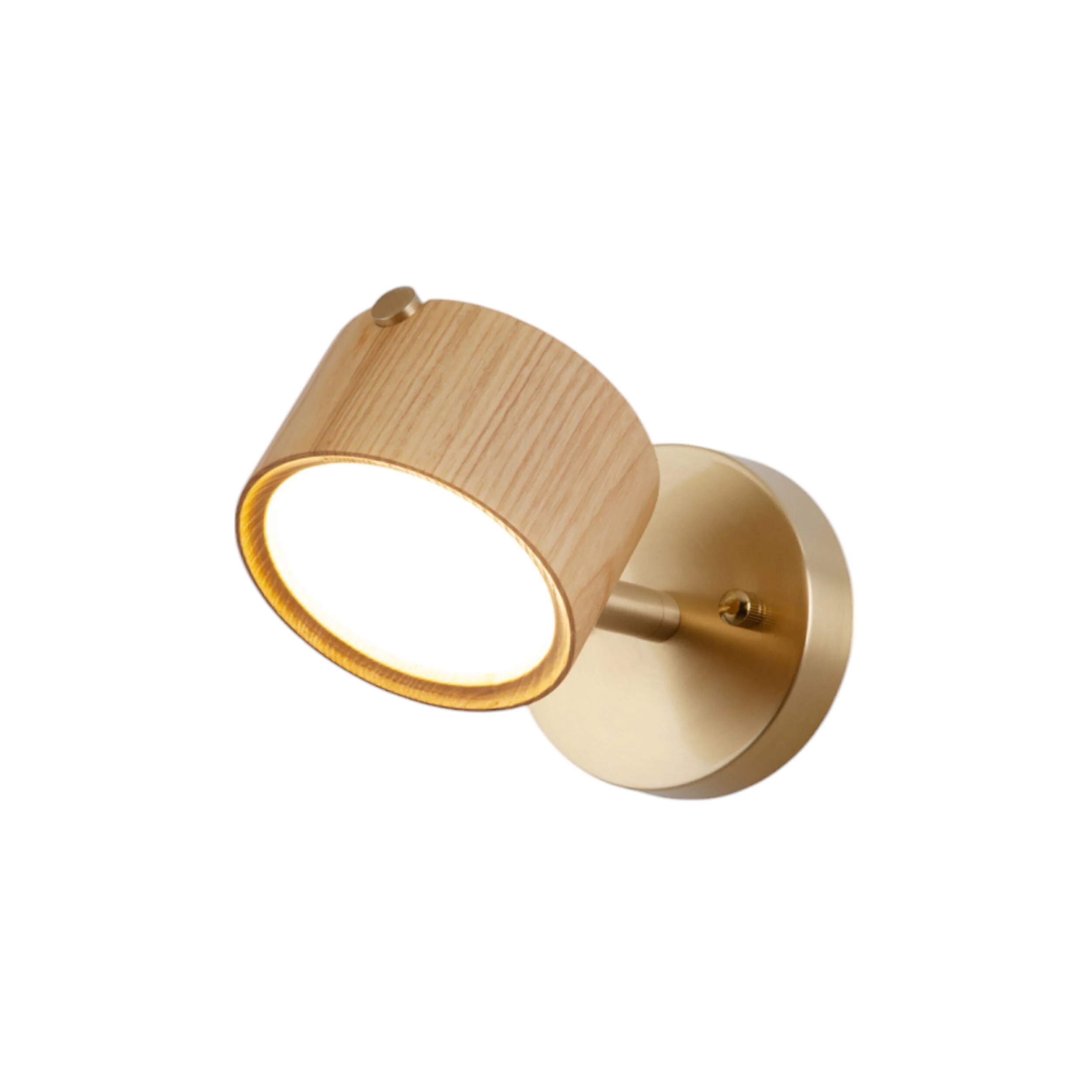 Morten Wooden Wall Light 20x15cm