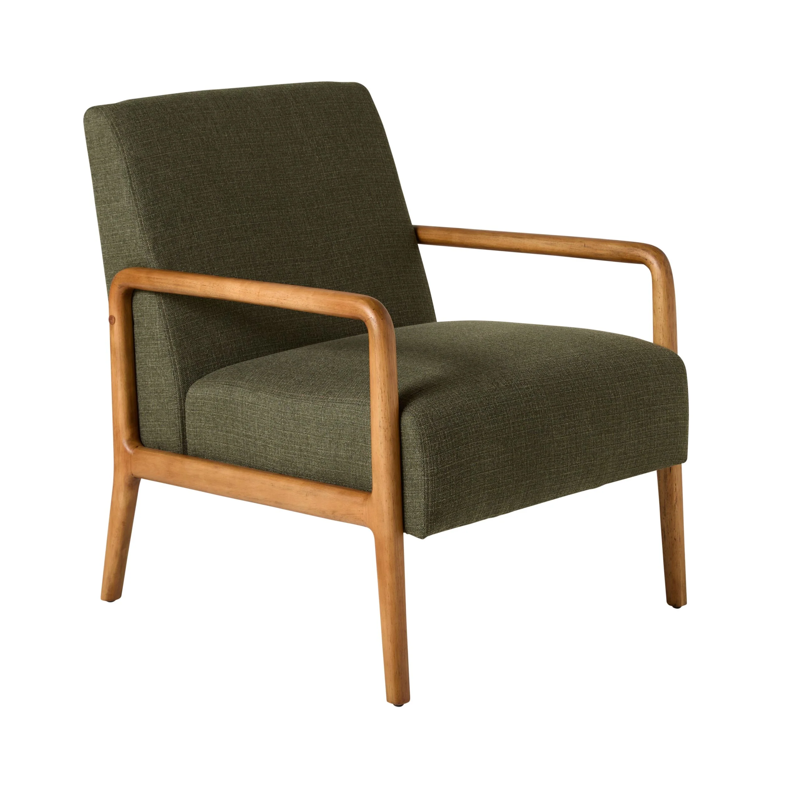 Hayes Occasional Chair Dark Green Weave