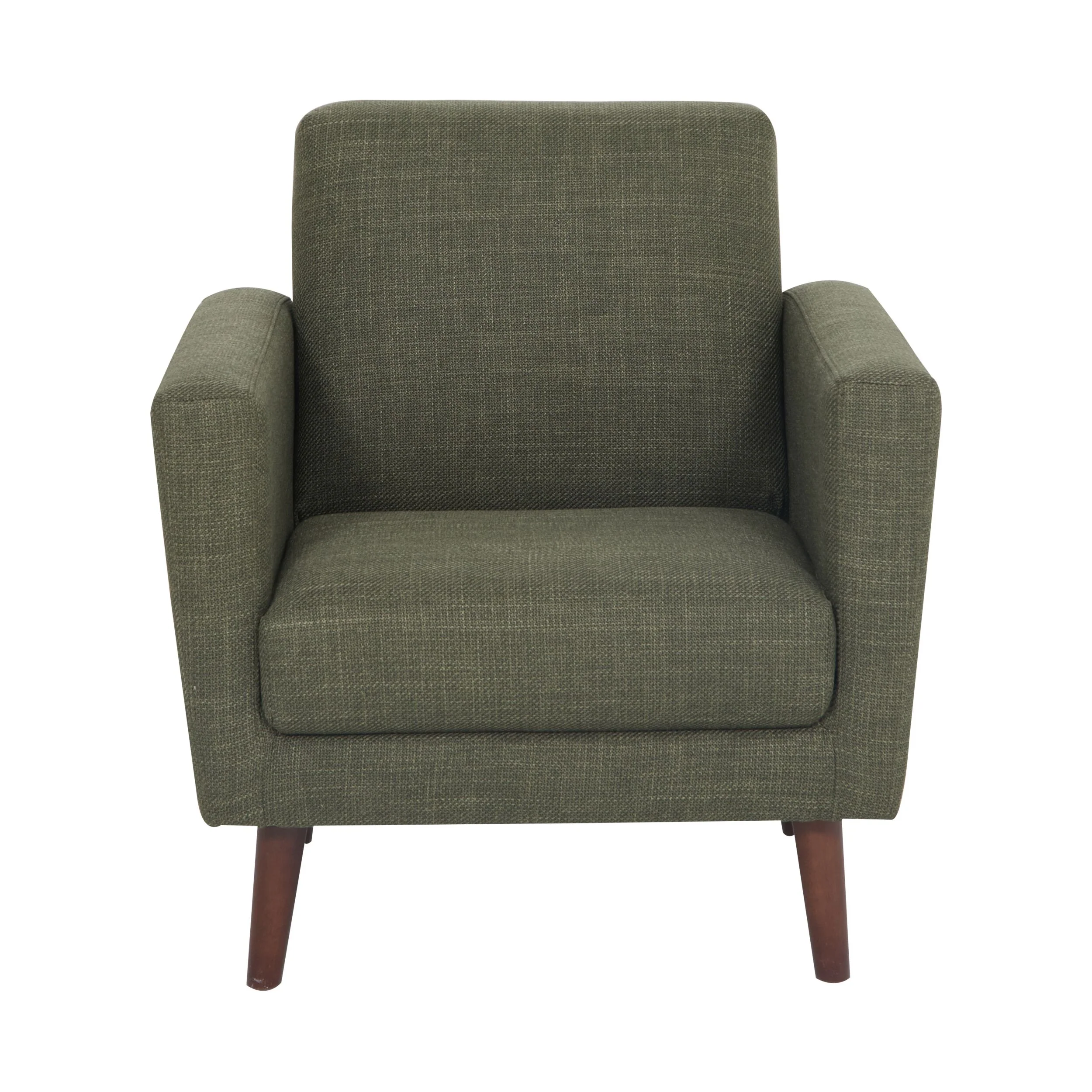 Frankie Armchair Olive Green Weave