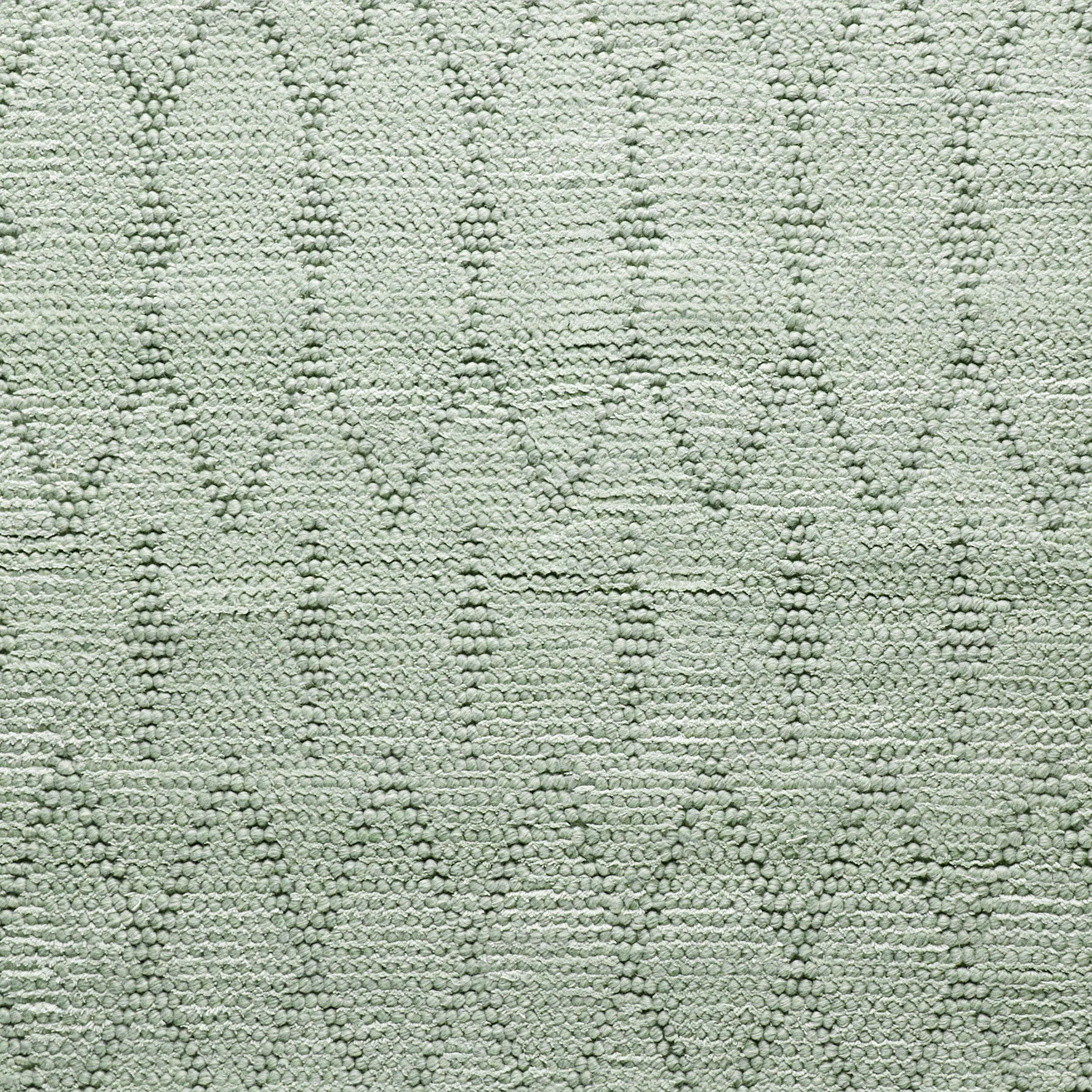 Dale Diamond Hand Loomed NZ Wool Eucalyptus Rug 240x150cm