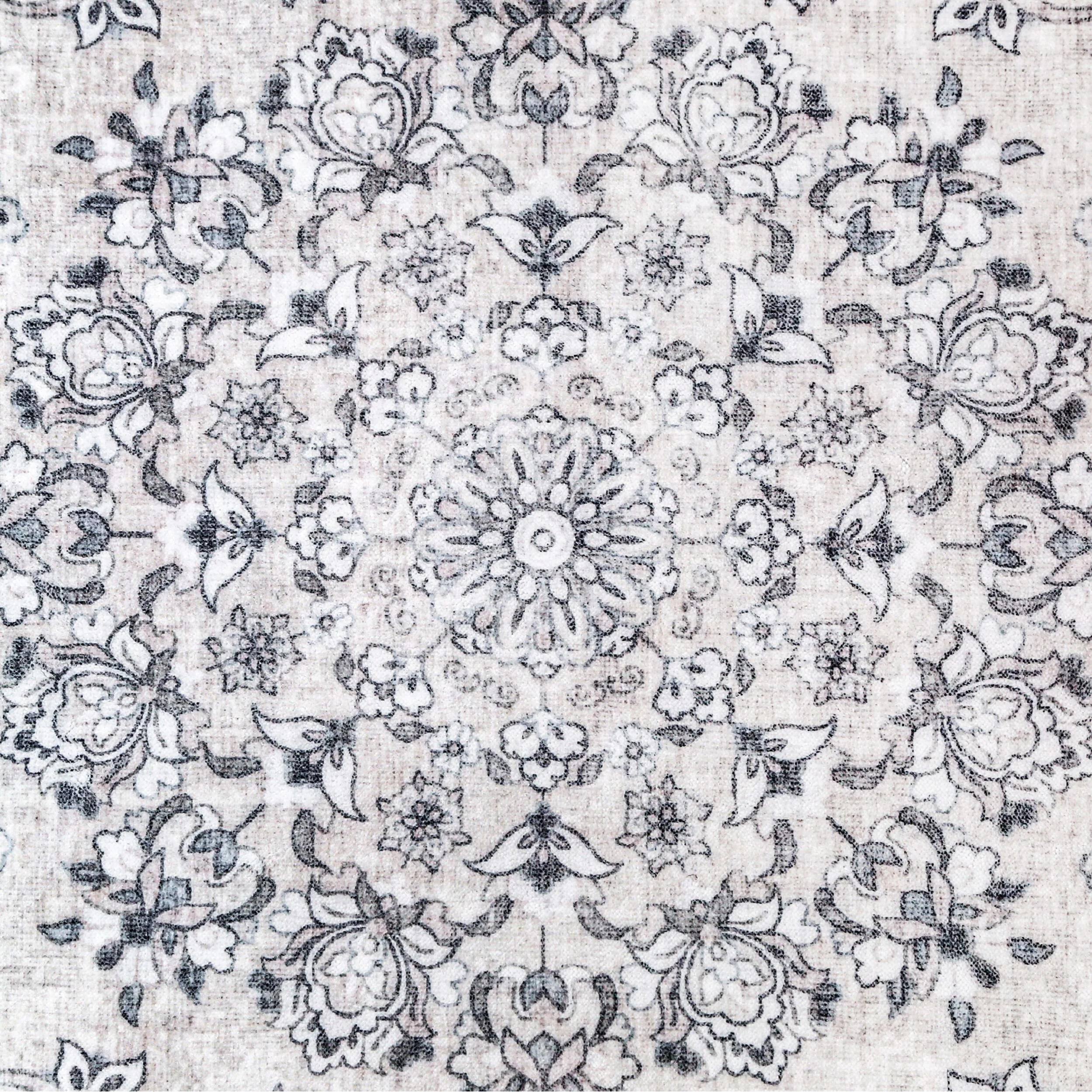 Ziba Round Washable Rug 200cm