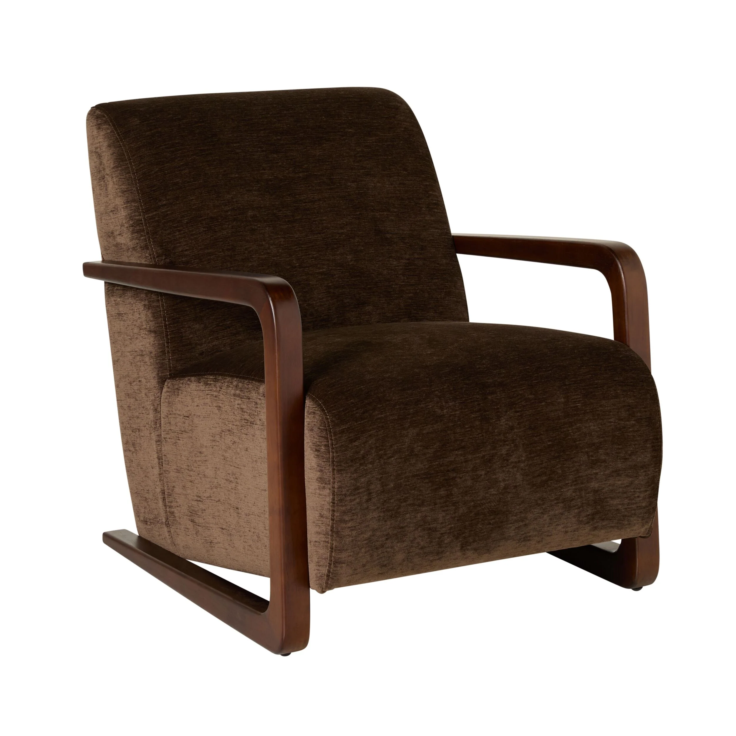 Faible Occasional Chair Cascade Dark Chocolate