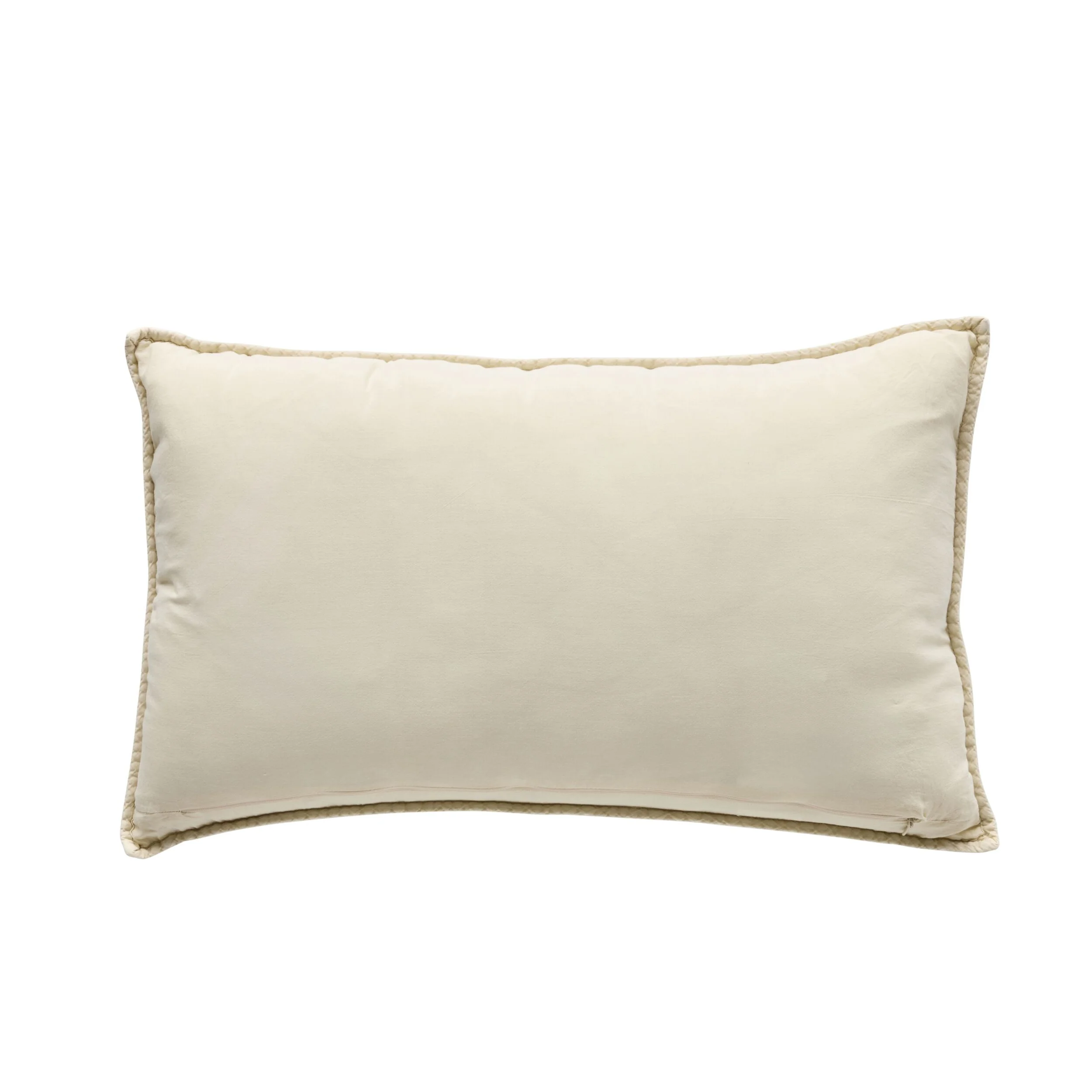 Soho Soft Washed Voile Quilted Cushion Sand 35x55cm