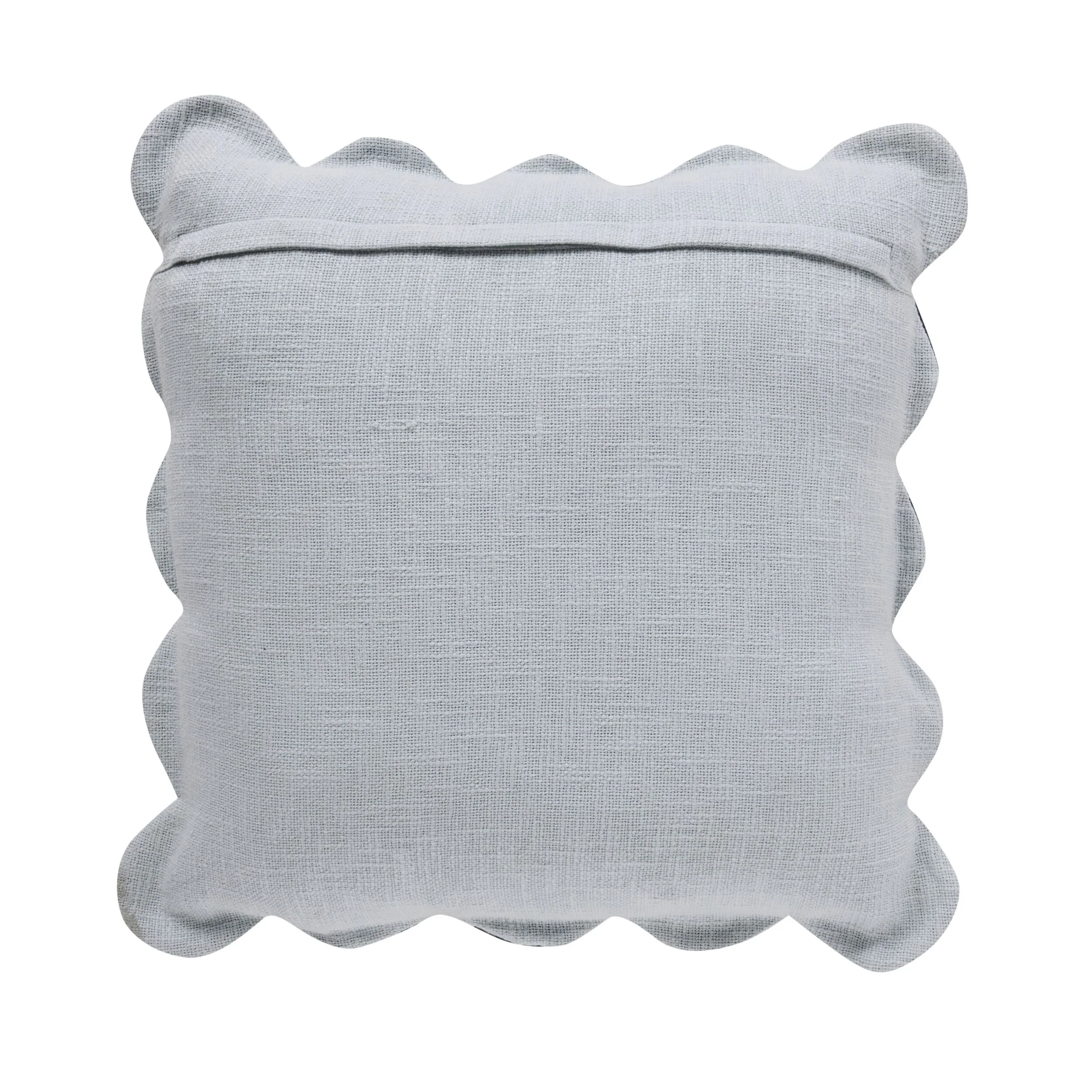 Emmie Scalloped Cushion Blues 50x50cm
