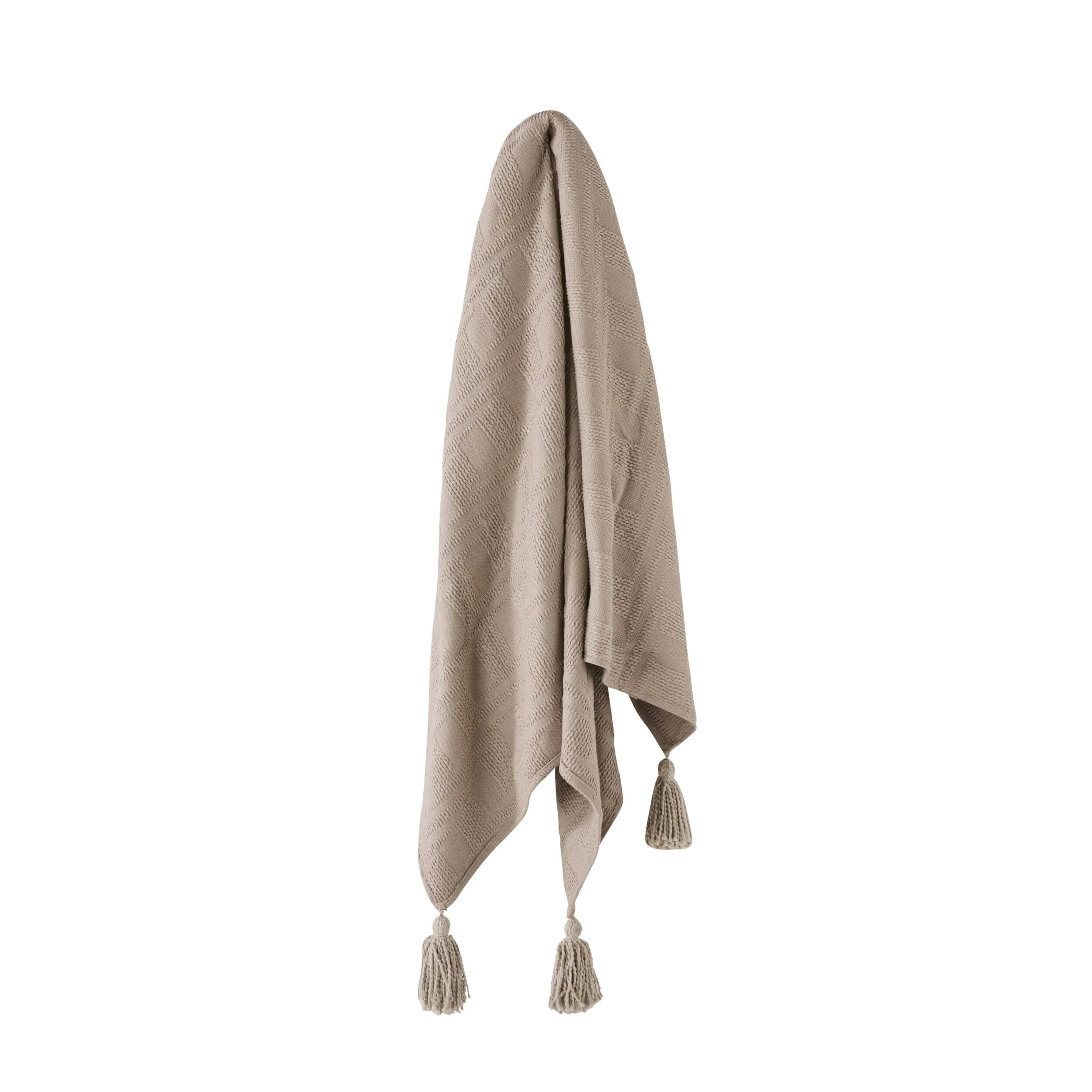 Tahlia Textured Throw Grey 130x170 cm