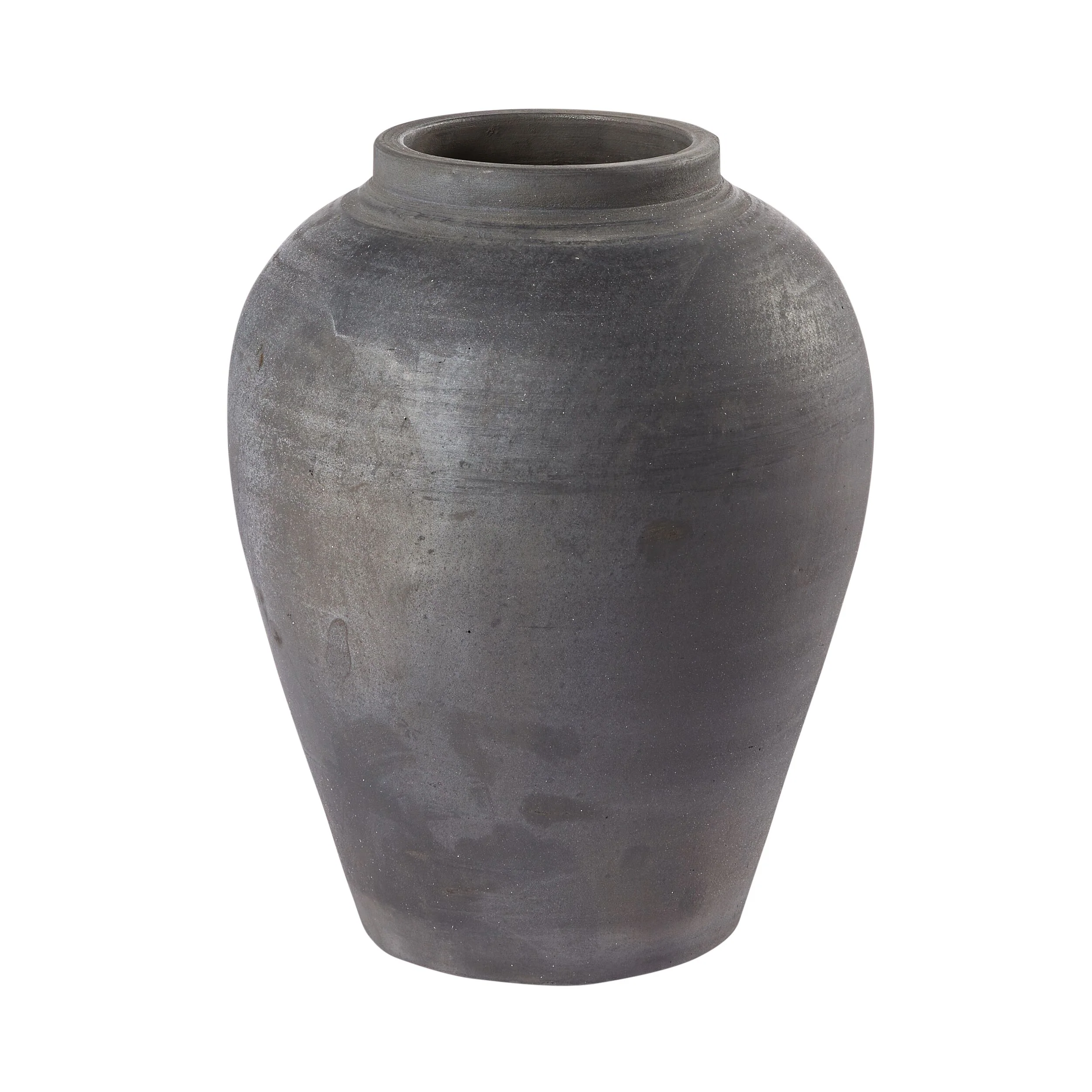 Eros Terracotta Black Pot Large 30x24x24cm