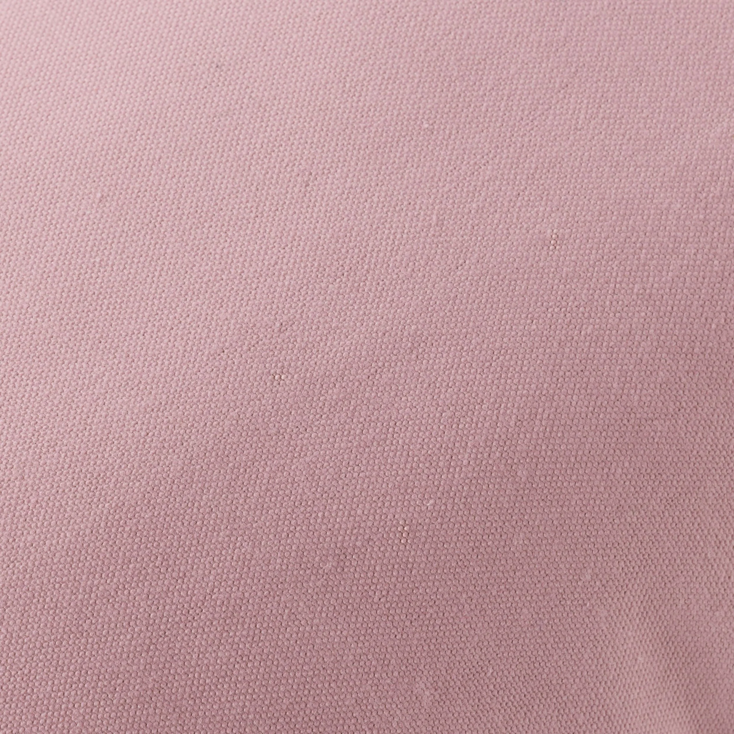 Aruba Solid and Striped Outdoor Cushion Blush Pink 35x55cm