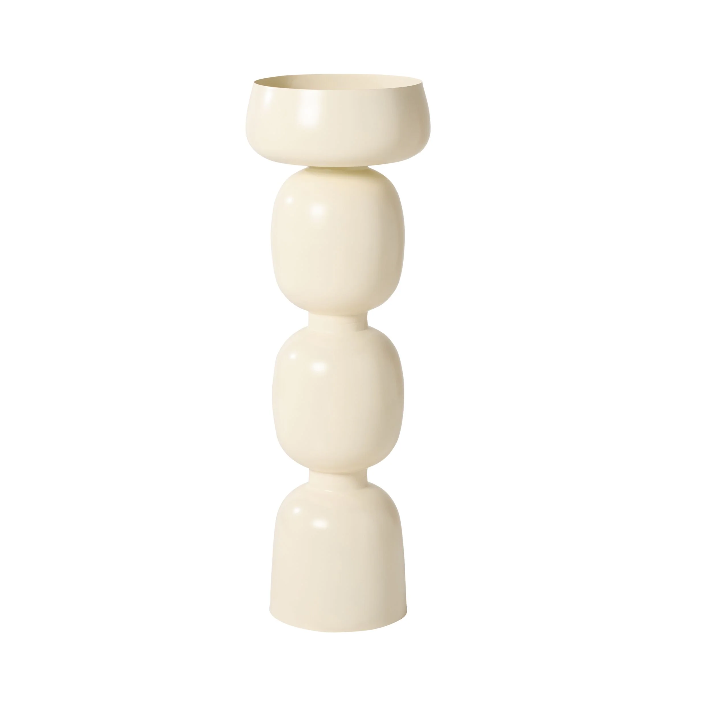 Amarra Pedestal Plant Stand White 101cm
