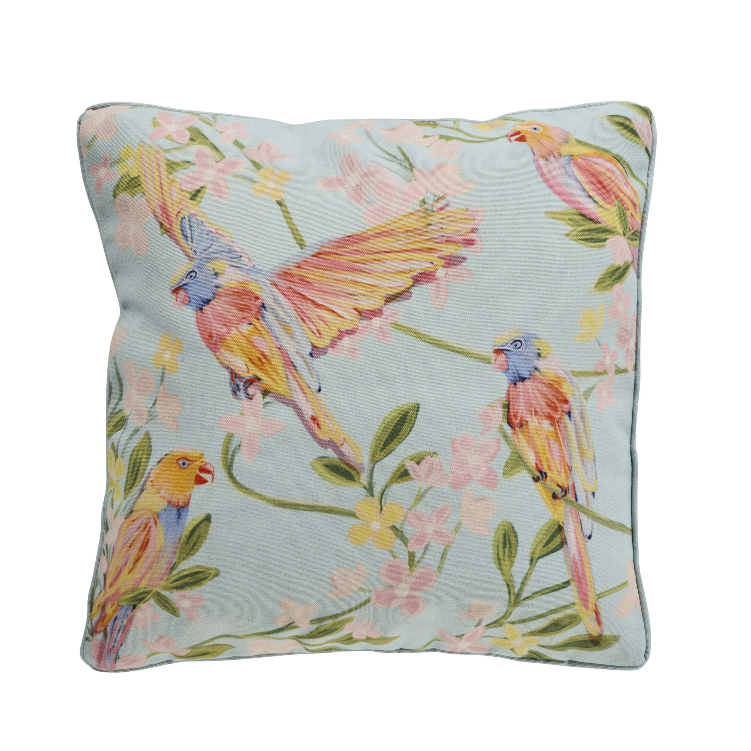 Aruba Lovely Lorikeets Outdoor Cushion 45x45cm