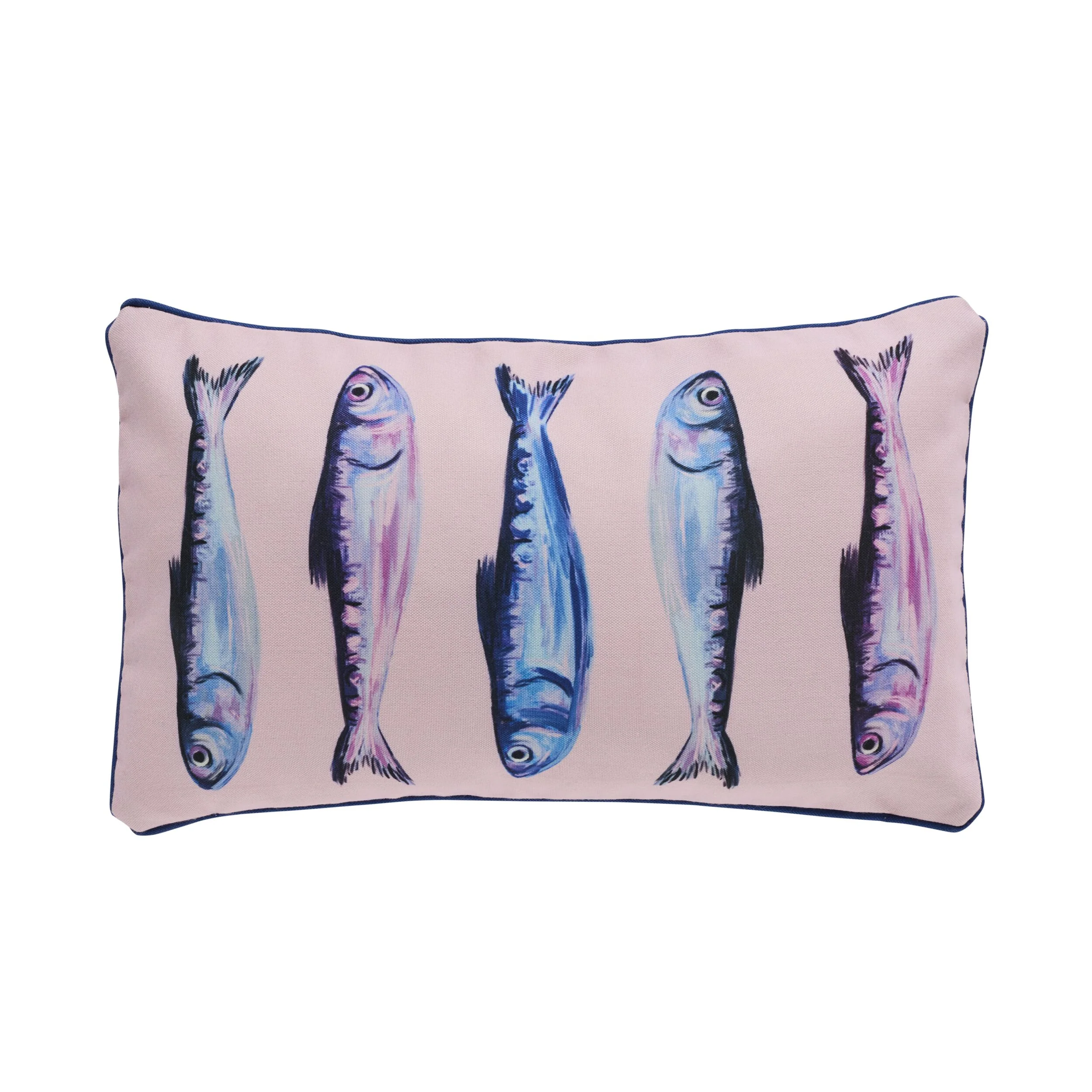 Aruba Wavy Sardine Outdoor Cushion 35x55cm