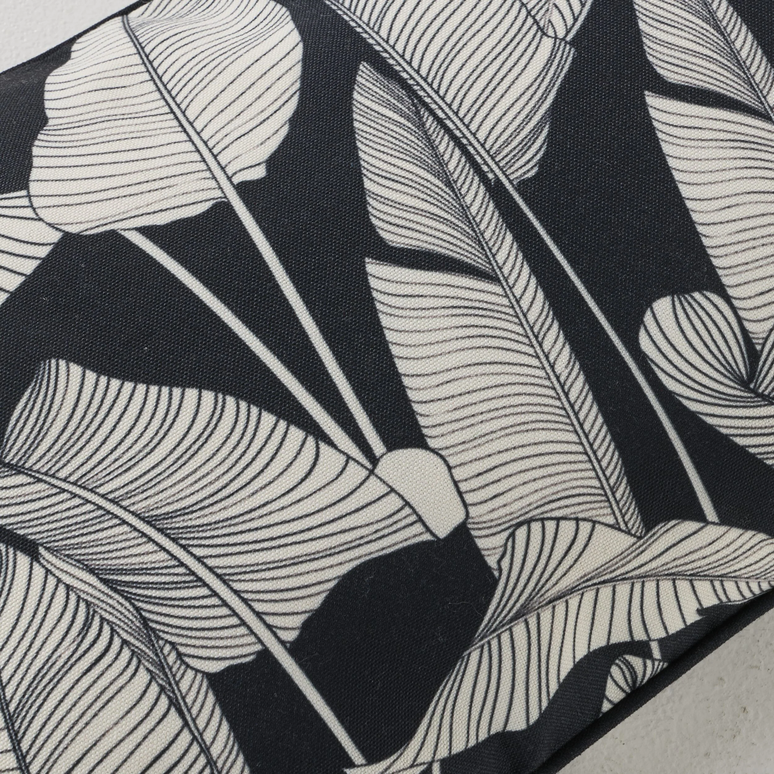 Aruba Night Leaf Outdoor Cushion 35x55cm