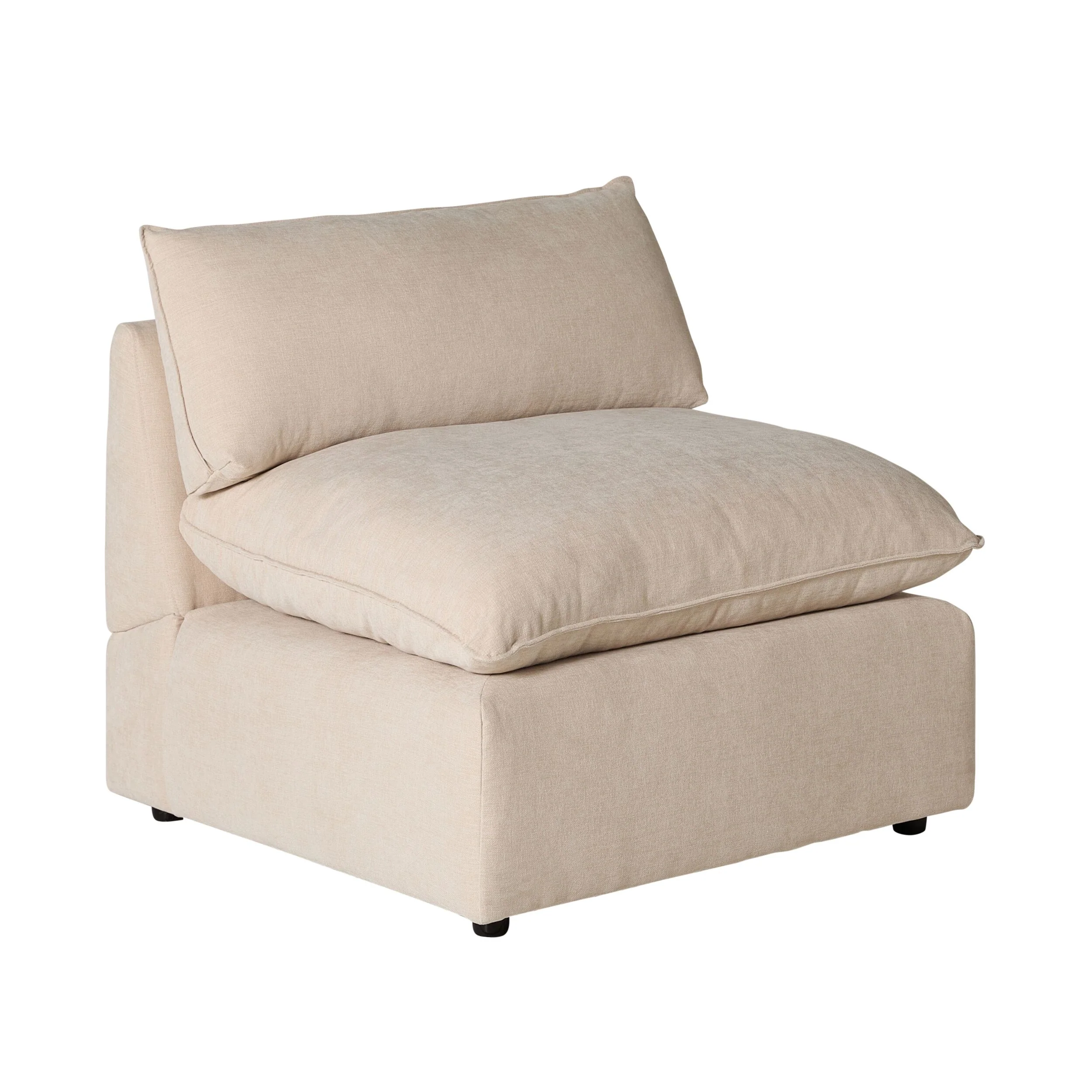 Sora Armless Sofa Ivory